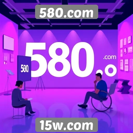 Acessibilidade e design do 580.com em foco