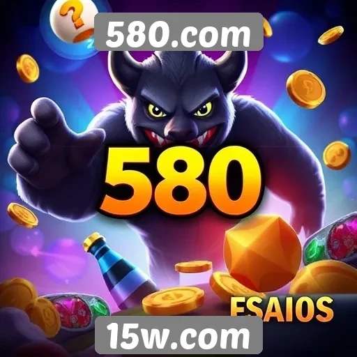 Principais jogos disponíveis no 580.com